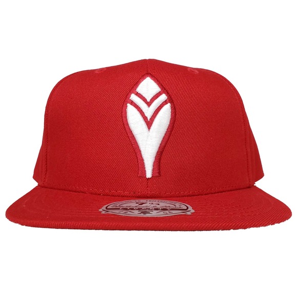 Atlanta Braves Mitchell & Ness MLB Fitted 7 3/4‎ Liberty Fit Hat Cap Red NWT - Picture 1 of 8